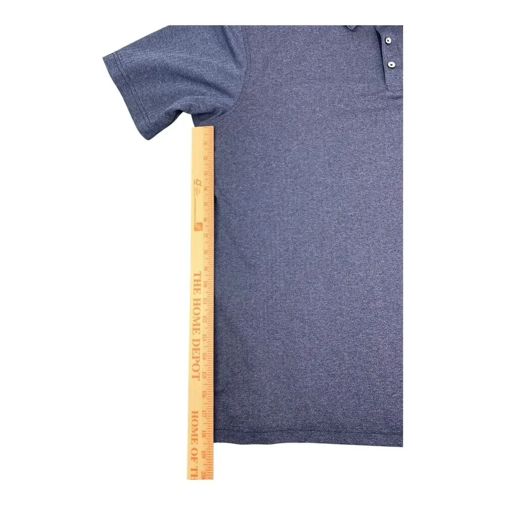 Notre Dame Fighting Irish Golf Polo Shirt, Champion, Navy Blue, Men’s Size 2XL